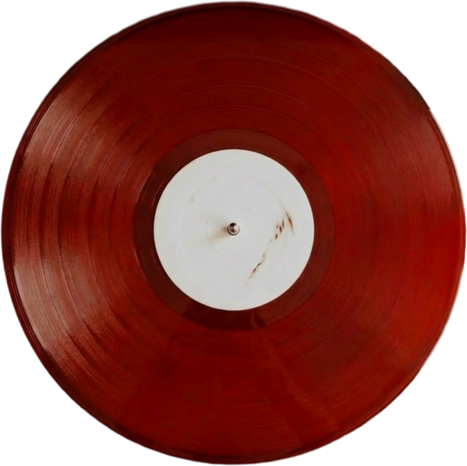 Spinning Vinyl Record